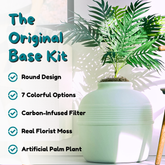Original Hidden Litter Box Base Kit Seagrass Green